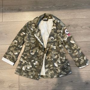 Girls Carhattt Camouflage Jacket